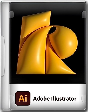 Логотип программы Редактор векторной графики Adobe Illustrator 2025 29.5.1.141 by KpoJIuK