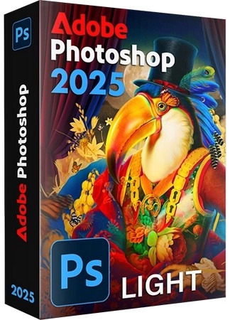 Логотип программы Легкая версия Adobe Photoshop 2025 26.6.1.7 Light by 7997