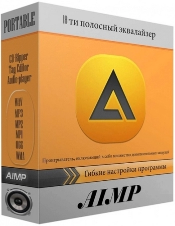 Логотип программы Музыкальный проигрыватель AIMP 5.40 Build 2675 by Dodakaedr