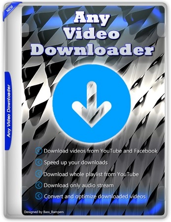 Логотип программы Видеозагрузчик Any Video Downloader Pro 9.2.7 by elchupacabra
