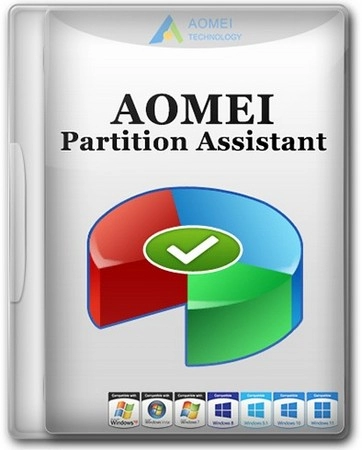 Редактор HDD разделов AOMEI Partition Assistant Technician Edition 10.8.1 by KpoJIuK