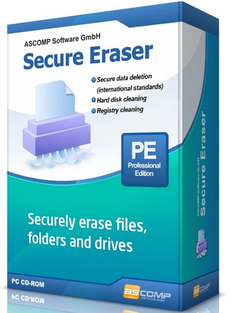 Логотип программы ASCOMP Secure Eraser