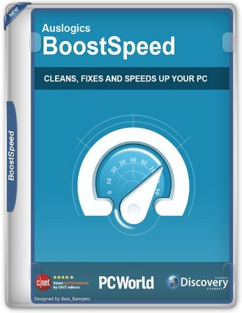 Логотип программы Ускорение Windows Auslogics BoostSpeed 14.0.1.0 by KpoJIuK