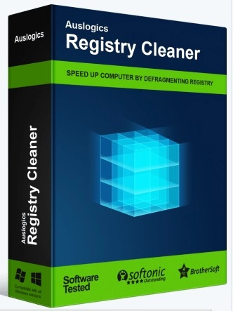 Логотип программы Чистка реестра Windows Auslogics Registry Cleaner Pro 11.0.1.0 by Dodakaedr