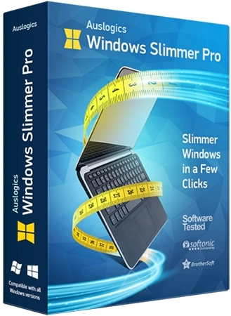 Логотип программы Сжатие системы Auslogics Windows Slimmer 5.0.1.0 by Dodakaedr