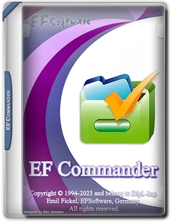 Двухпанельный файлменеджер EF Commander 25.08 + Portable