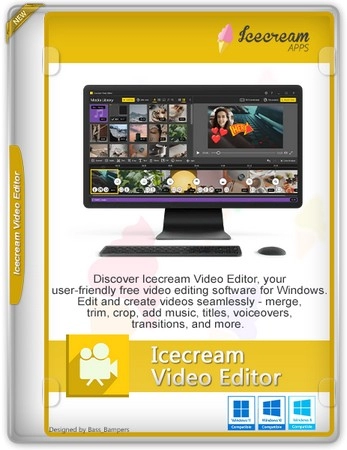 Логотип программы Редактор видео Icecream Video Editor Pro 3.24