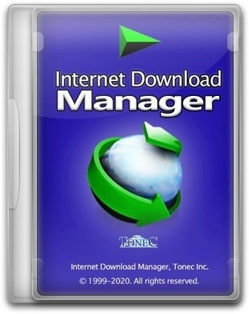 Логотип программы Загрузчик файлов Internet Download Manager 6.42 Build 36 by elchupacabra