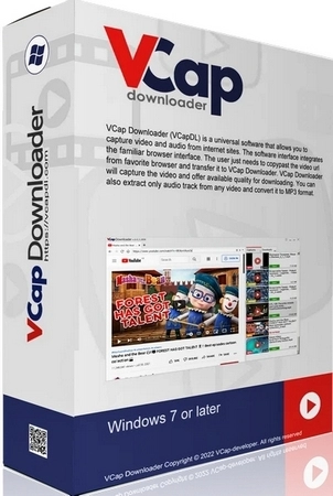 Видеозагрузчик VCap Downloader 0.1.40.6802 by elchupacabra