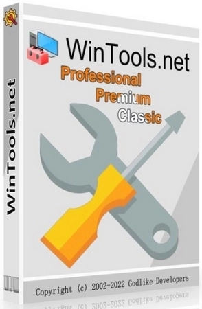 Логотип программы Настройка Windows WinTools.net Premium 25.5.1 by elchupacabra