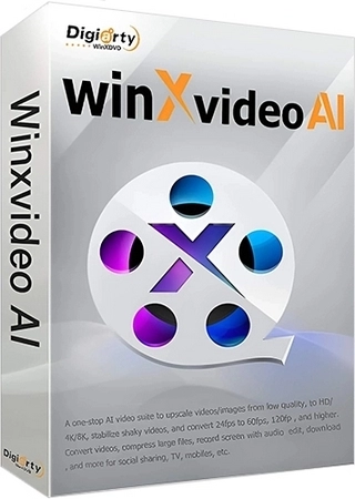 Логотип программы Конвертер видео Winxvideo AI 4.0 by elchupacabra