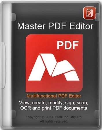 Логотип программы Редактор PDF Master PDF Editor 5.9.90 by elchupacabra