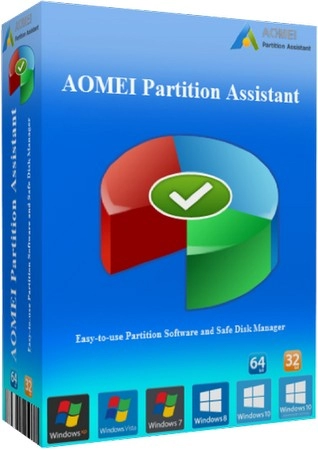 Менеджер разделов HDD AOMEI Partition Assistant Technician Edition 10.8.1 by elchupacabra