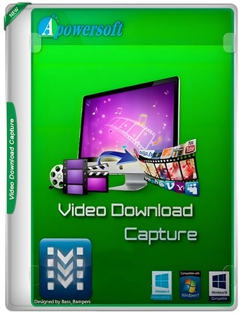 Логотип программы Видеозагрузчик Apowersoft Video Download Capture 6.6.2.0 by elchupacabra