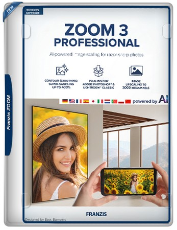 Логотип программы Увеличение изображений Franzis ZOOM #3 Pro 3.31.04132 by Spirit Summer