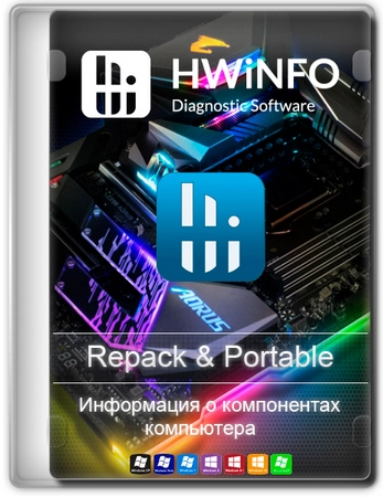 Логотип программы Информация о ПК HWiNFO 8.28 by elchupacabra