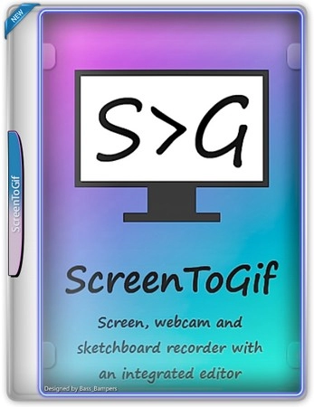 Запись анимации с экрана ScreenToGif 2.41.3 + Portable