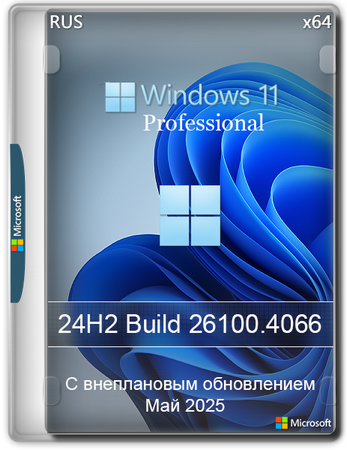 Windows 11 Pro 22H2 Build 26100.4066 Update 2025-05-28