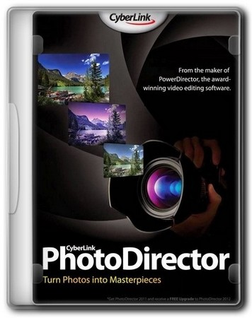 Логотип программы Редактор изображений CyberLink PhotoDirector Ultra 2025 16.6.1915.0 by 7997