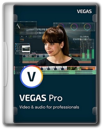 Логотип программы Видеоредактор MAGIX Vegas Pro 23.0 Build 278 by KpoJIuK