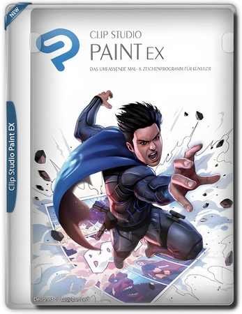 Создание комиксов Clip Studio Paint EX 4.0.3