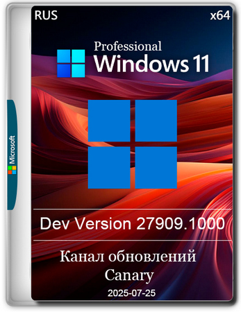 Windows 11 Pro Insider Preview Build 27909.1000 Canary