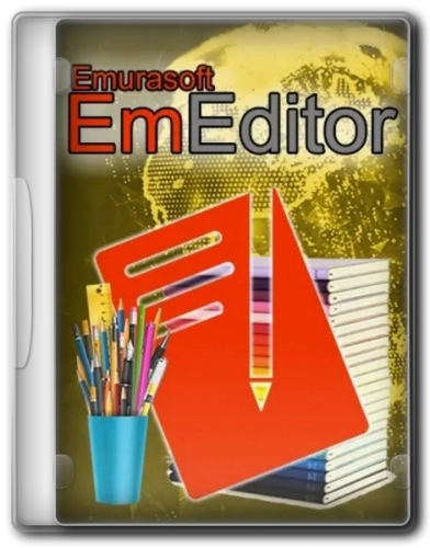 Логотип программы Текстовый редактор Emurasoft EmEditor Professional 25.3.1 by KpoJIuK