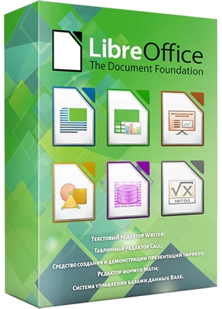 Логотип программы Софт для офиса LibreOffice 25.8.0 Stable by FC Portables
