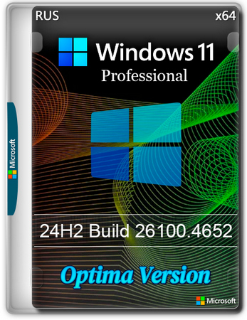 Windows 11 Pro 24H2 Build 26100.4652 Optima