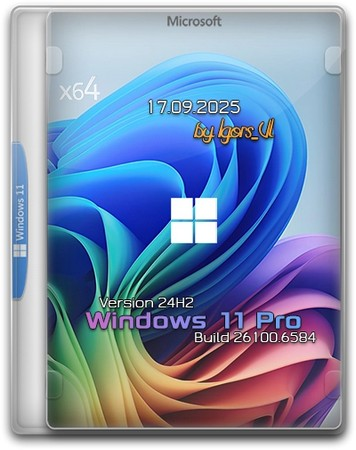 Логотип программы Windows 11 Pro 24H2 Build 26100.6584 by Igors_VL