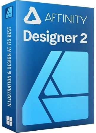 Логотип программы Графический дизайн Serif Affinity Designer 2.6.4.3634