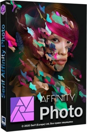 Логотип программы Редактор фото Serif Affinity Photo 2.6.5.3782