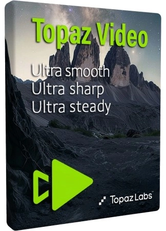 Логотип программы Улучшение качества видео Topaz Video 1.0.1 by KpoJIuK