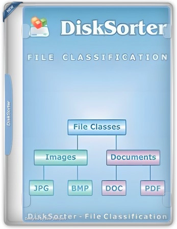 Логотип программы Классификация файлов DiskSorter 17.4.16 All Editions