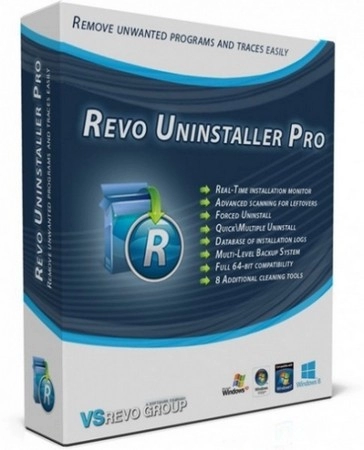 Логотип программы Revo Uninstaller Pro 5.4.3 + Portable