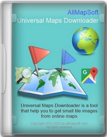 Загрузчик карт местности Universal Maps Downloader 10.228