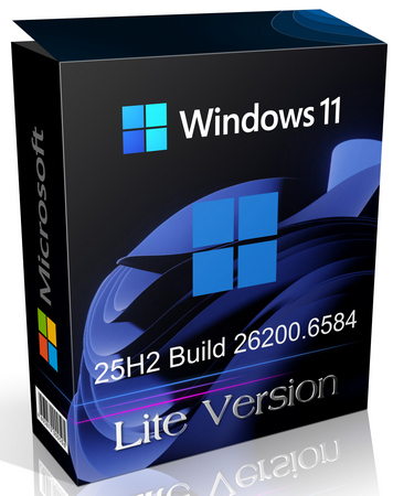Логотип программы Windows 11 Pro 25H2 Build 26200.6584 Lite Version