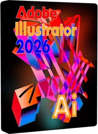 Логотип программы Редактор графики Adobe Illustrator 2026 30.2.0.105 + Plugins by 7997