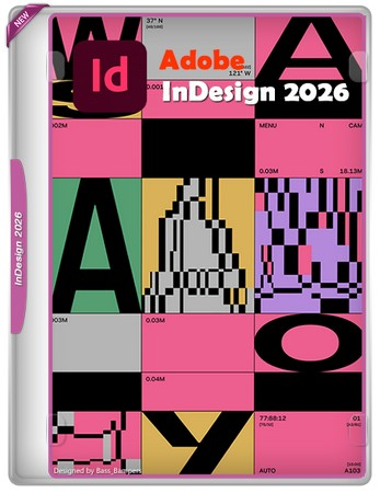 Логотип программы Верстка интернет изданий Adobe InDesign 2026 21.0.0.192 by KpoJIuK