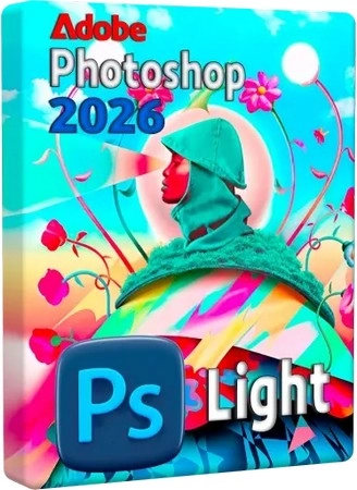 Логотип программы Легкий фотошоп Adobe Photoshop 2026 27.0.0.25 Light by 7997