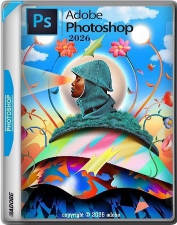 Логотип программы Редактор графики Adobe Photoshop 2026 27.4.0.15 Full by 7997