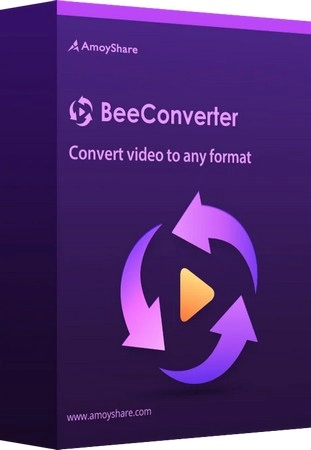 Логотип программы Медиаконвертер BeeConverter Pro 2025 3.2.0