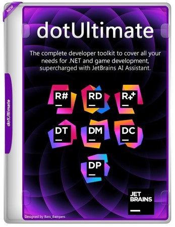 Логотип программы JetBrains dotUltimate 2025.2.3