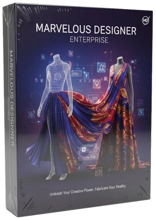 Логотип программы Разработка одежды Marvelous Designer Enterprise 2025.2.81