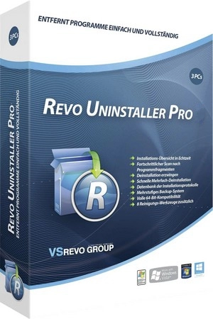 Логотип программы Деинсталлятор приложений Revo Uninstaller Pro 5.4.5 by TryRooM