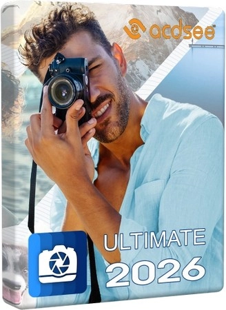 Логотип программы Фоторедактор ACDSee Photo Studio Ultimate 2026 19.0.1.4391