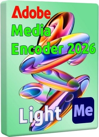 Логотип программы Кодер медиа-файлов Adobe Media Encoder 2026 26.0.0.60 Light by 7997