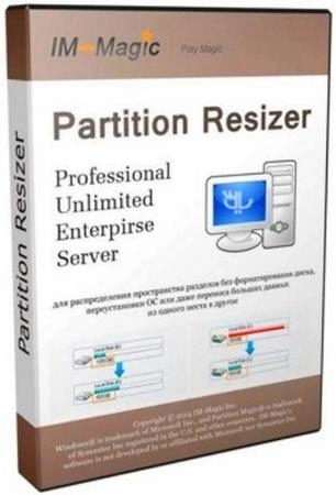 Разбивка HDD IM-Magic Partition Resizer 7.9.0 by TryRooM