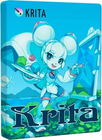 Логотип программы Редактор графики Krita 5.2.15 by 7997