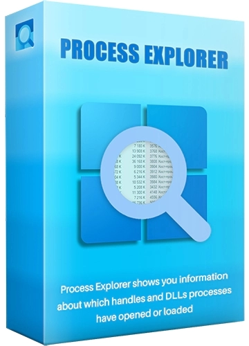 Логотип программы Управление процессами Process Explorer 17.1 RePack by druc
